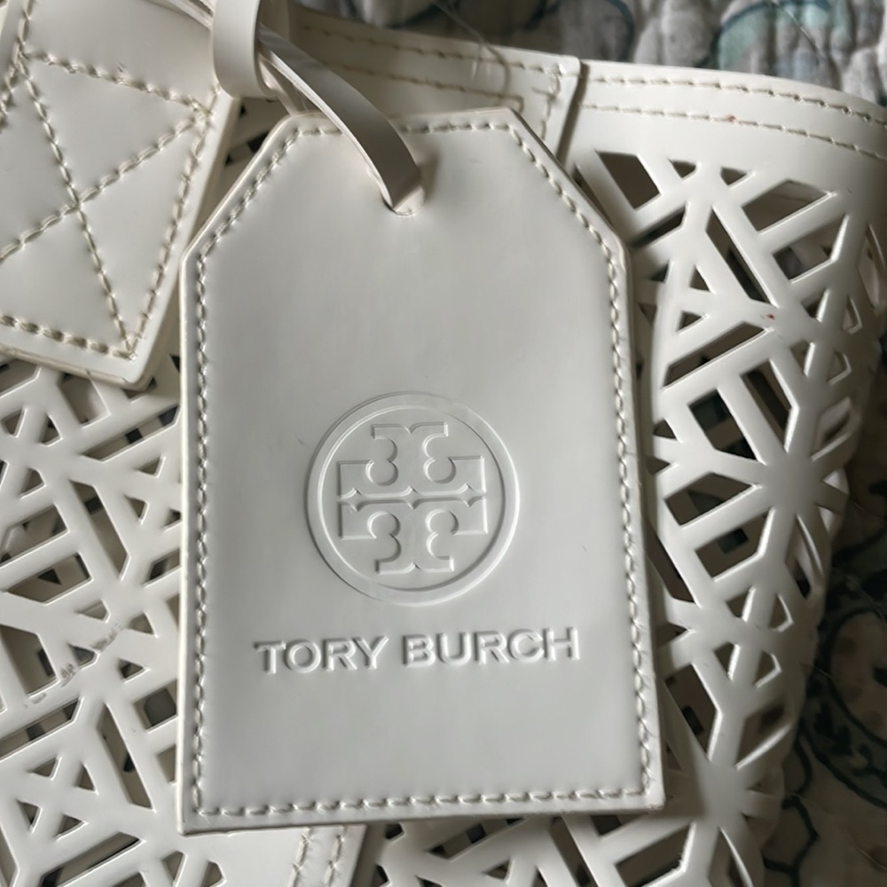 Tory Burch White Tote bag - Picture 2 of 7